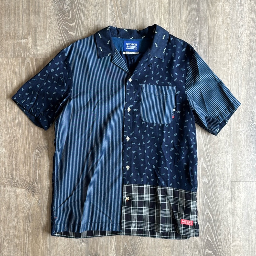 Scotch & Soda Short Sleeve Buttoned Shirt